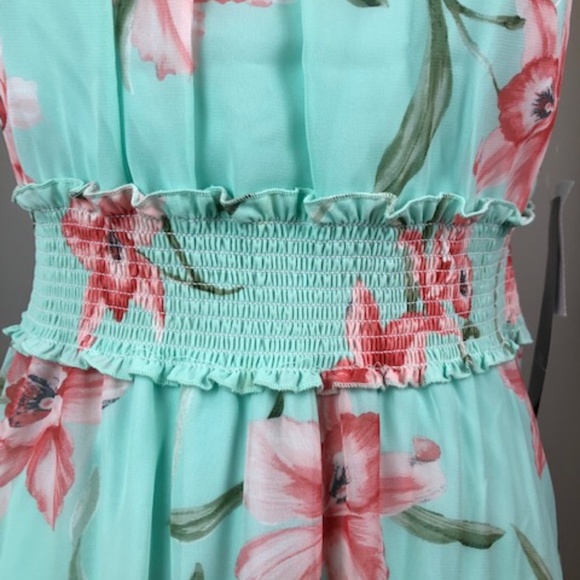 Floral Print Dress Summer Sz 6P - Picture 5 of 10